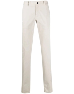 Прямые брюки строгого кроя, нейтральный Incotex