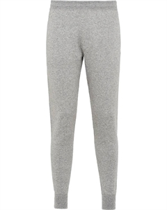 Кашемировые спортивные брюки, серый Prada