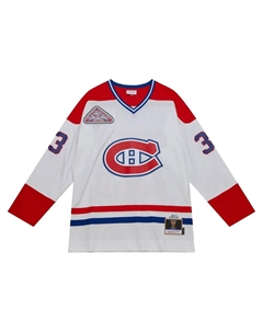 Топ 1992/93 Patrick Roy Montreal Canadiens Power Play White", белый Mitchell and ness