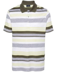 Рубашка поло в полоску, белый Paul & shark