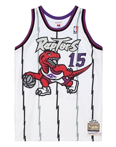 Топ Raptors 1998 Vince Carter, белый Mitchell and ness