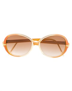 Круглые солнцезащитные очки 1970 х годов с эффектом градиента Balenciaga pre-owned
