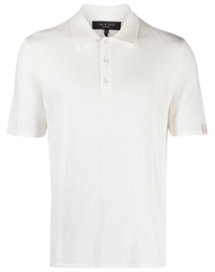 Рубашка поло Harvey в рубчик, белый Rag & bone