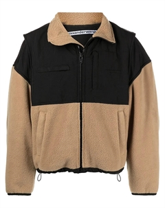 Куртка со вставками, коричневый Alexander wang