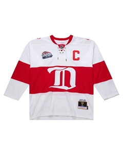 Топ 2008/09 Nicklas Lidstrom Detroit Red Wings Power Play White, белый Mitchell and ness