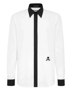 Рубашка на пуговицах Sugar Daddy, белый Philipp plein