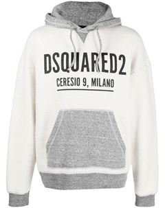Худи с логотипом, белый Dsquared2