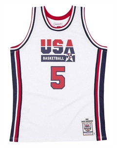 Топ USA 1992 David Robinson, белый Mitchell and ness