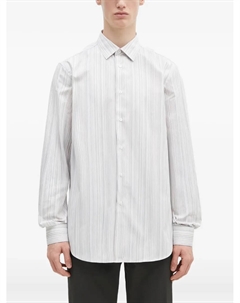 Рубашка в тонкую полоску с длинными рукавами, белый Paul smith