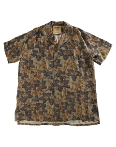 Рубашка с цветочным принтом, зеленый Uma wang