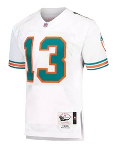 Топ Dolphins 1992 Dan Marino, белый Mitchell and ness