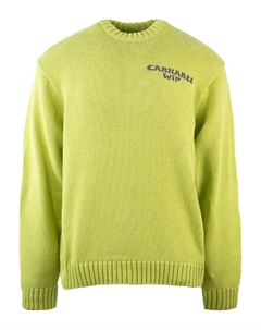 Свитер Helix с логотипом, зеленый Carhartt wip
