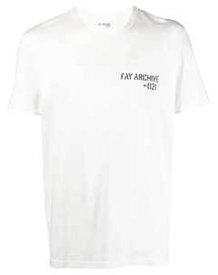 Футболка с логотипом, белый Fay