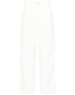 Брюки Single Knee прямого кроя, белый Carhartt wip