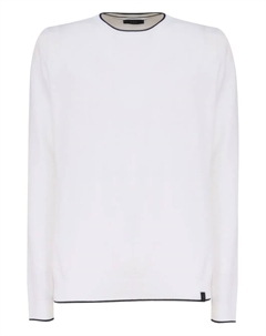 Хлопковая толстовка, белый Fay