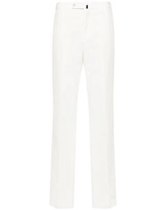 Прямые брюки чинос средней посадки, белый Incotex