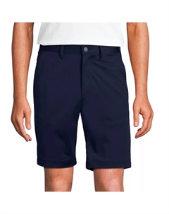 Мужские шорты для гольфа традиционного кроя шириной 9 дюймов, цвет radiant navy Lands' end