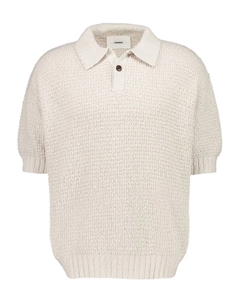 Фактурная рубашка поло, нейтральный Commas