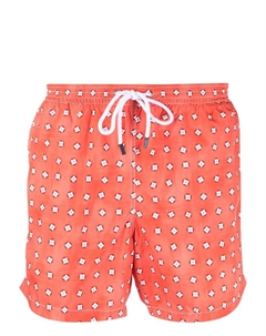 Плавки-шорты с графичным принтом, красный Barba