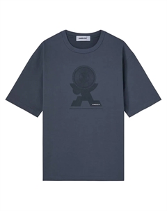 Футболка из хлопка с графическим принтом Sound, серый Ambush