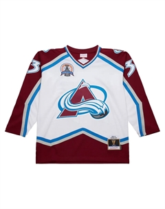 Топ NHL Avalanche 2000 Patrick Roy, белый Mitchell and ness