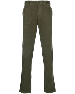 Узкие брюки чинос средней посадки, зеленый Canali