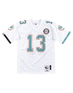 Топ NFL Authentic Dolphins 1990 Dan Marino, белый Mitchell and ness
