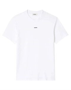 Футболка с вышитым логотипом, белый Sandro