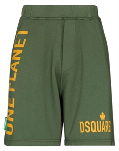 Спортивные шорты с логотипом, зеленый Dsquared2