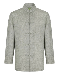 Льняная рубашка, зеленый Shanghai tang