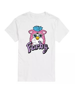Мужская футболка Furby с логотипом, белый Hasbro