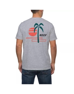 Мужская футболка Fletcher с принтом, серый Reef