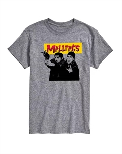 Мужская футболка Mall Rats Jay Silent Bob с рисунком летучей мыши, цвет athletic heather gray Licensed character