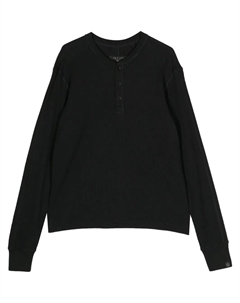 Футболка с длинными рукавами, черный Rag & bone
