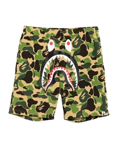 Шорты с графичным принтом, зеленый A bathing ape®