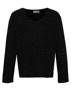 Футболка с длинными рукавами и логотипом, черный Yohji yamamoto