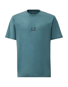 Футболка с круглым вырезом и принтом логотипа British Sailor, синий C.p. company