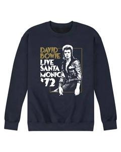 Мужская флисовая кофта David Bowie Santa Monica, синий Licensed character
