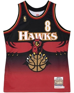 Топ NBA Atlanta Hawks 1996 Steve Smith, красный Mitchell and ness
