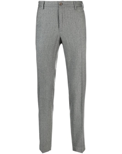 Зауженные брюки, серый Incotex