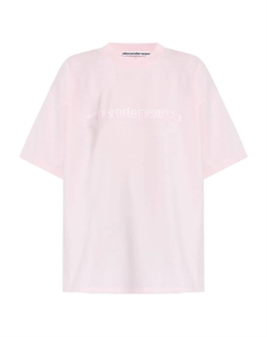 Футболка с логотипом, розовый Alexander wang