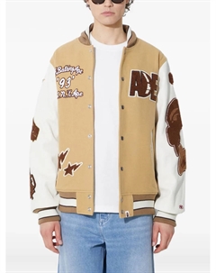 Бомбер с аппликацией, нейтральный A bathing ape®