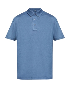 Рубашка-поло с коротким рукавом, синий Paul & shark
