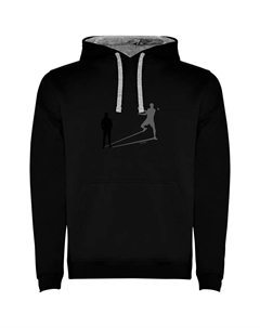 Худи Shadow Padel Bicolor, черный Kruskis