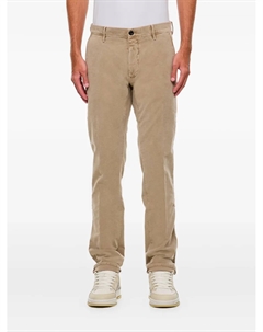 Брюки с молниями на пуговицах, нейтральный Incotex