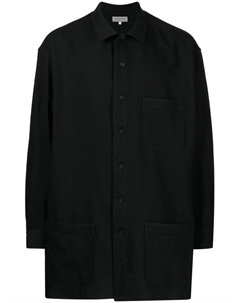 Рубашка с накладным карманом, черный Yohji yamamoto