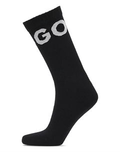 Носки с логотипом (упаковка из трех пар), черный Hugo