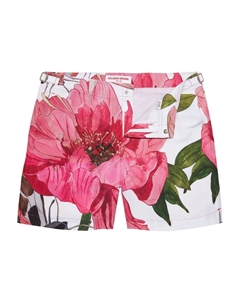 Плавки-шорты Bulldog с цветочным принтом, розовый Orlebar brown