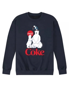 Мужская толстовка Coca-Cola Polar Bears, синий Licensed character