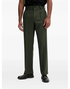 Брюки со складками, зеленый Hugo
